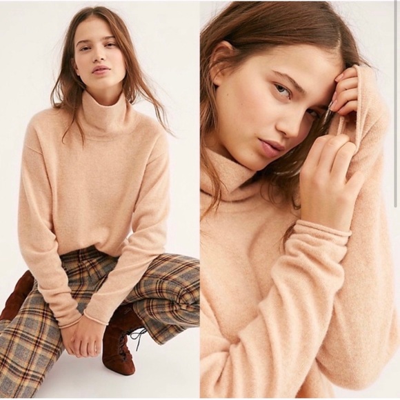 Free People Cozy Cashmere turtleneck - Picture 4 of 5